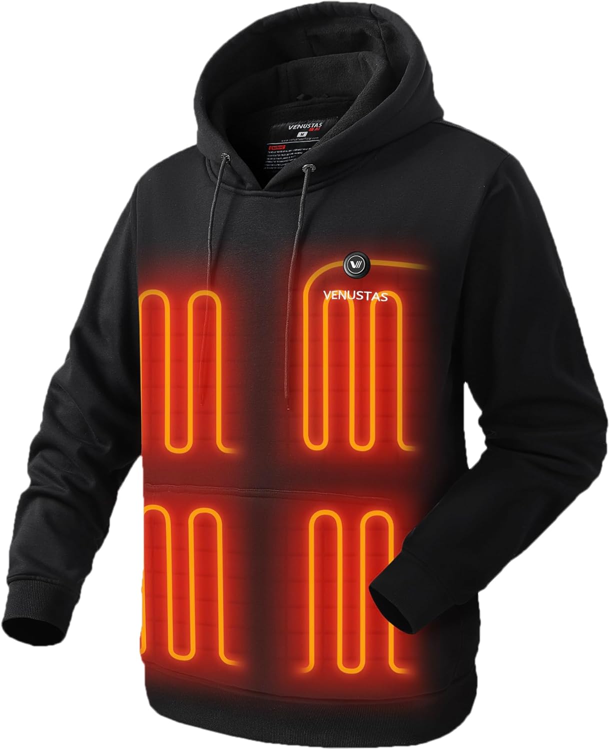 Stay Warm Anywhere: Unisex Heated Hoodie with Battery Included for Ultimate Comfort