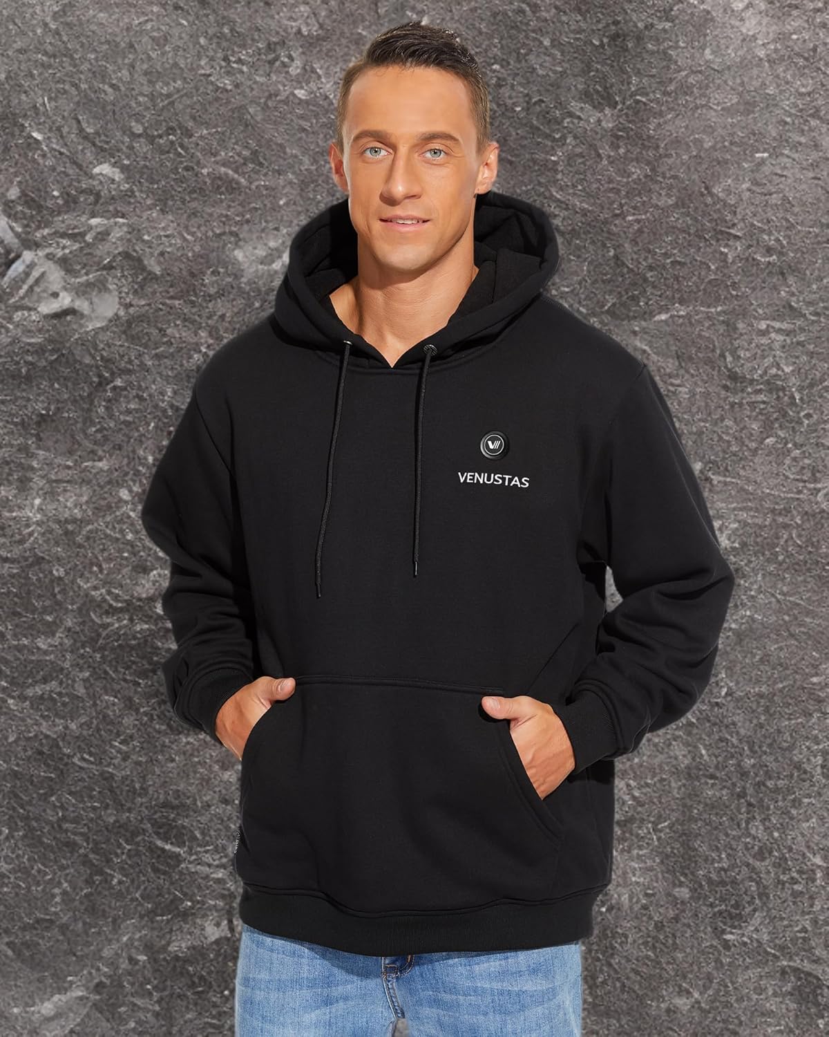 Stay Warm Anywhere: Unisex Heated Hoodie with Battery Included for Ultimate Comfort