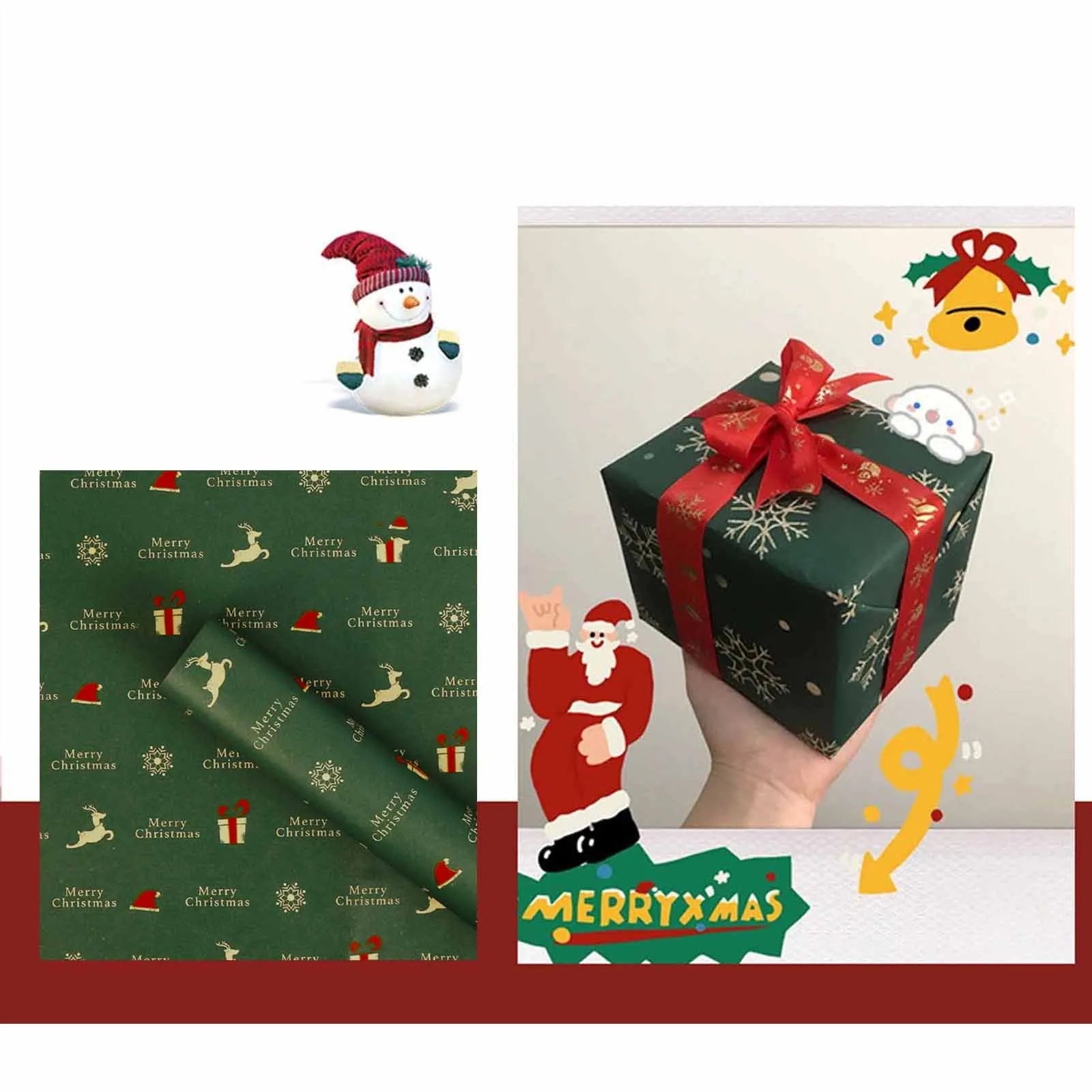 Festive Christmas Wrapping Paper – Perfect for Holiday Presents