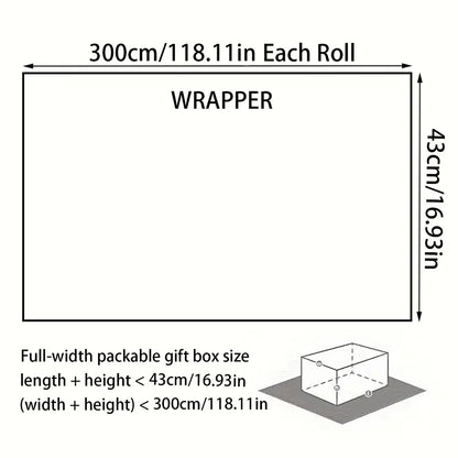 Christmas Gift Wrapping Paper – Multi-Style Eco-Friendly Roll