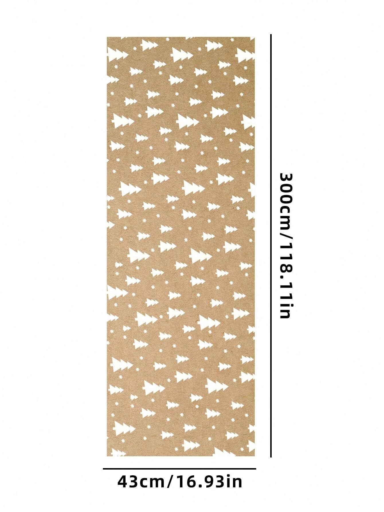 Holiday Gift Wrap – Festive Christmas Kraft Paper for Gifts & Party Decor